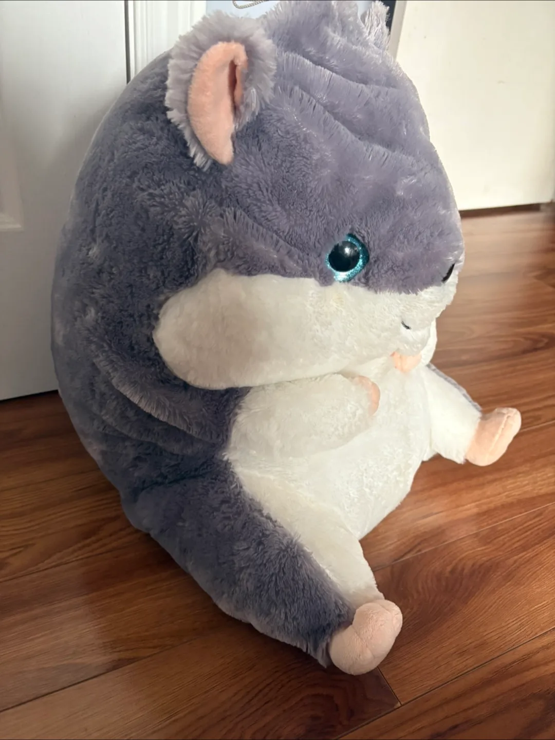 Plush Grey Hamster Toy image indicator(2)