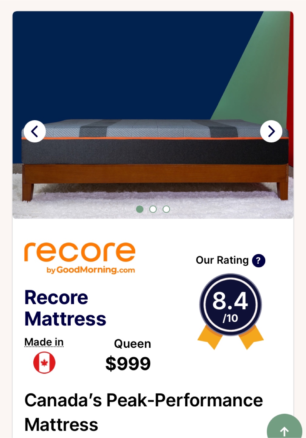 Queen Size Recore Memory Foam Mattress (CAN DELIVER) - photo 2