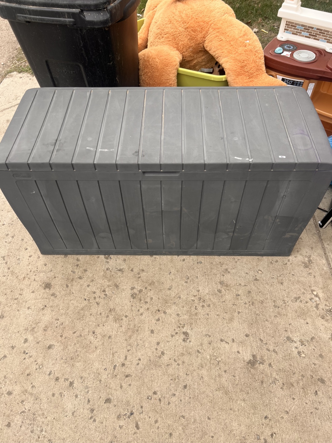 Large Outdoor Storage Bin