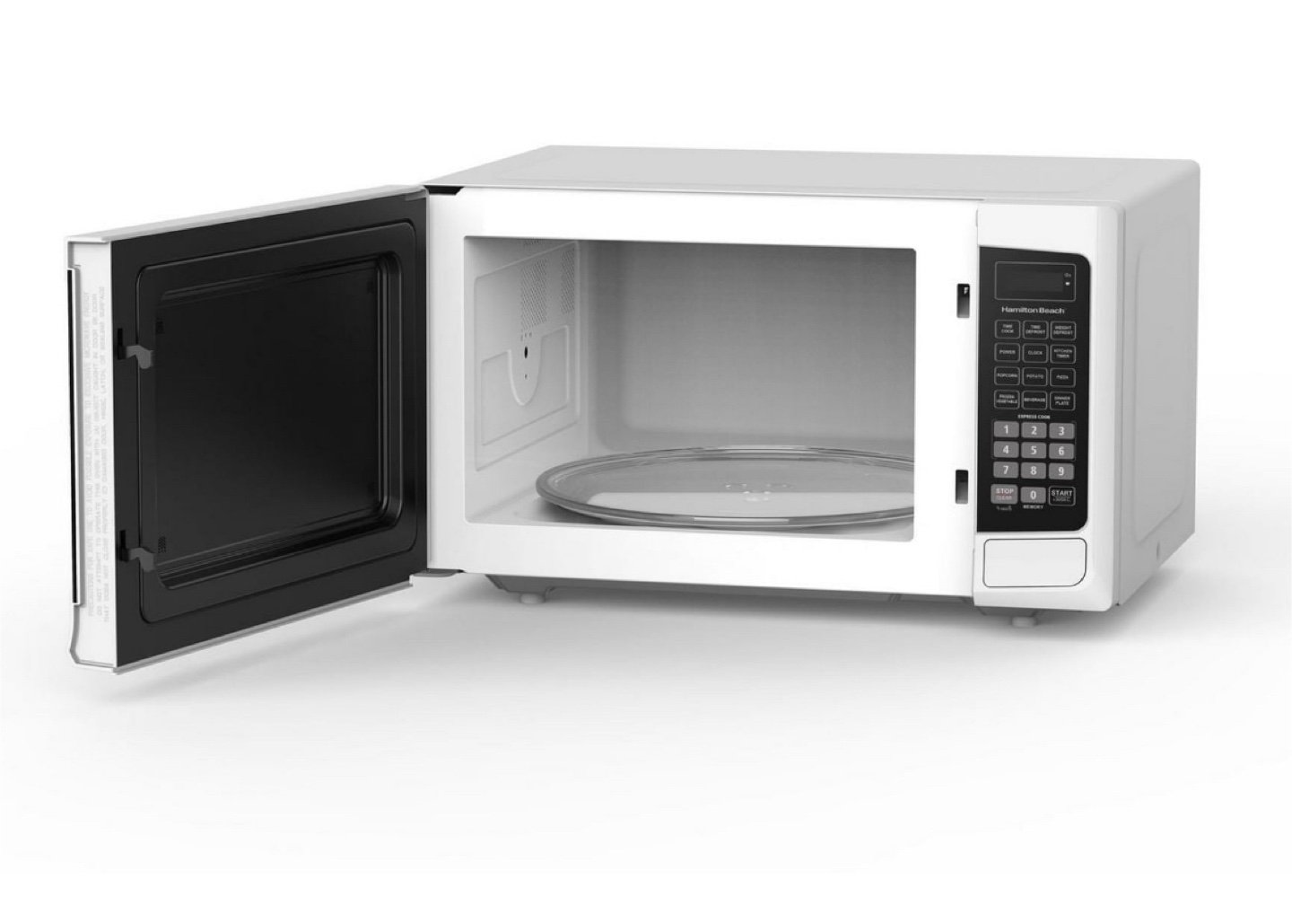 Hamilton Beach White Microwave - photo 3
