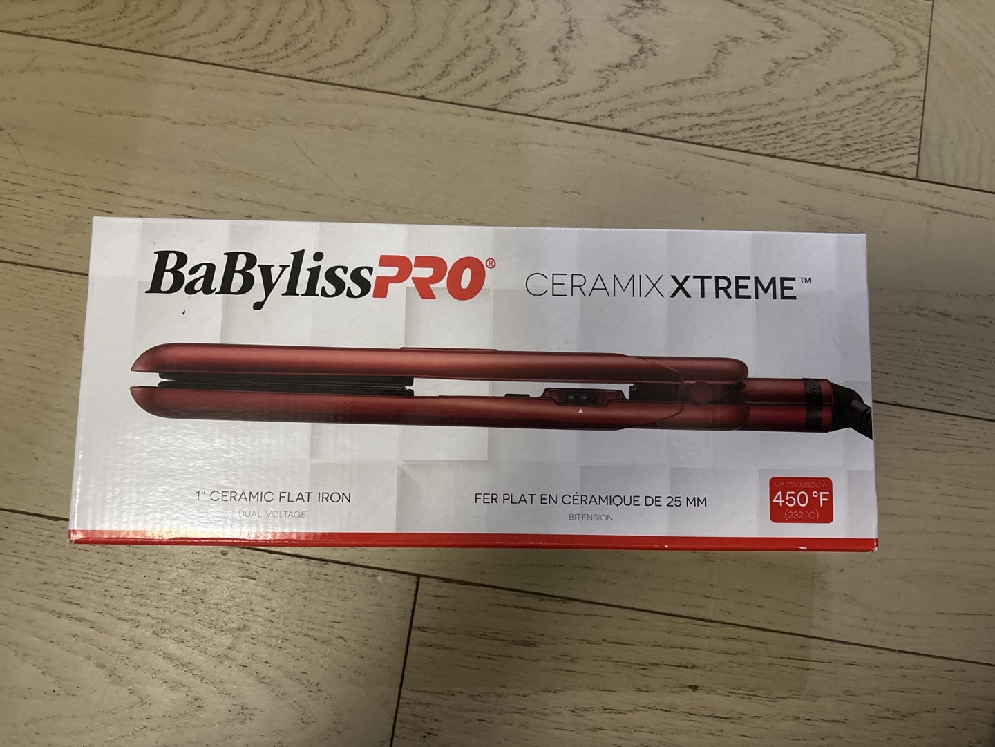 BaBylissPRO Ceramix Xtreme 1" Flat Iron