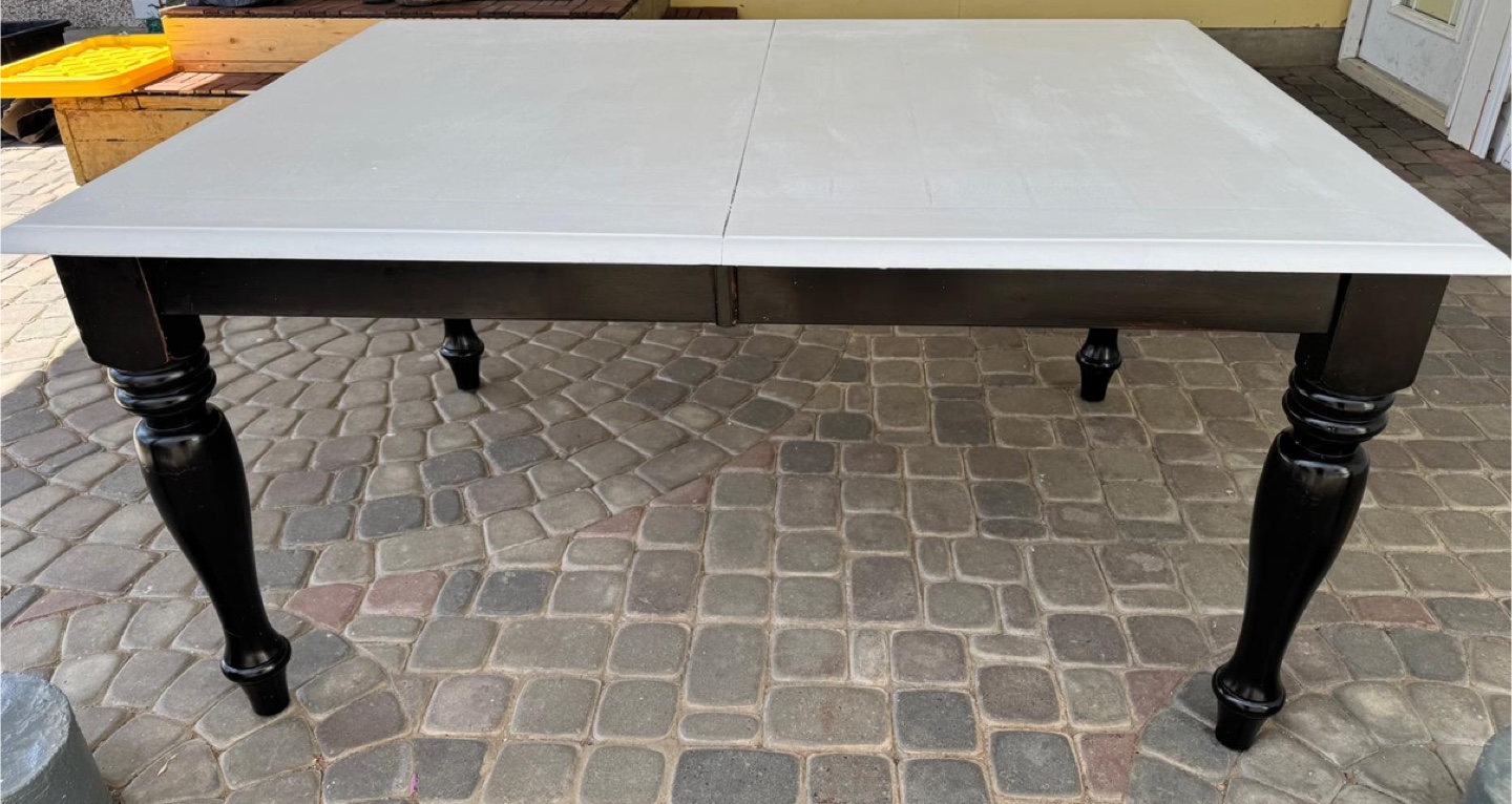 Farmhouse style dining table