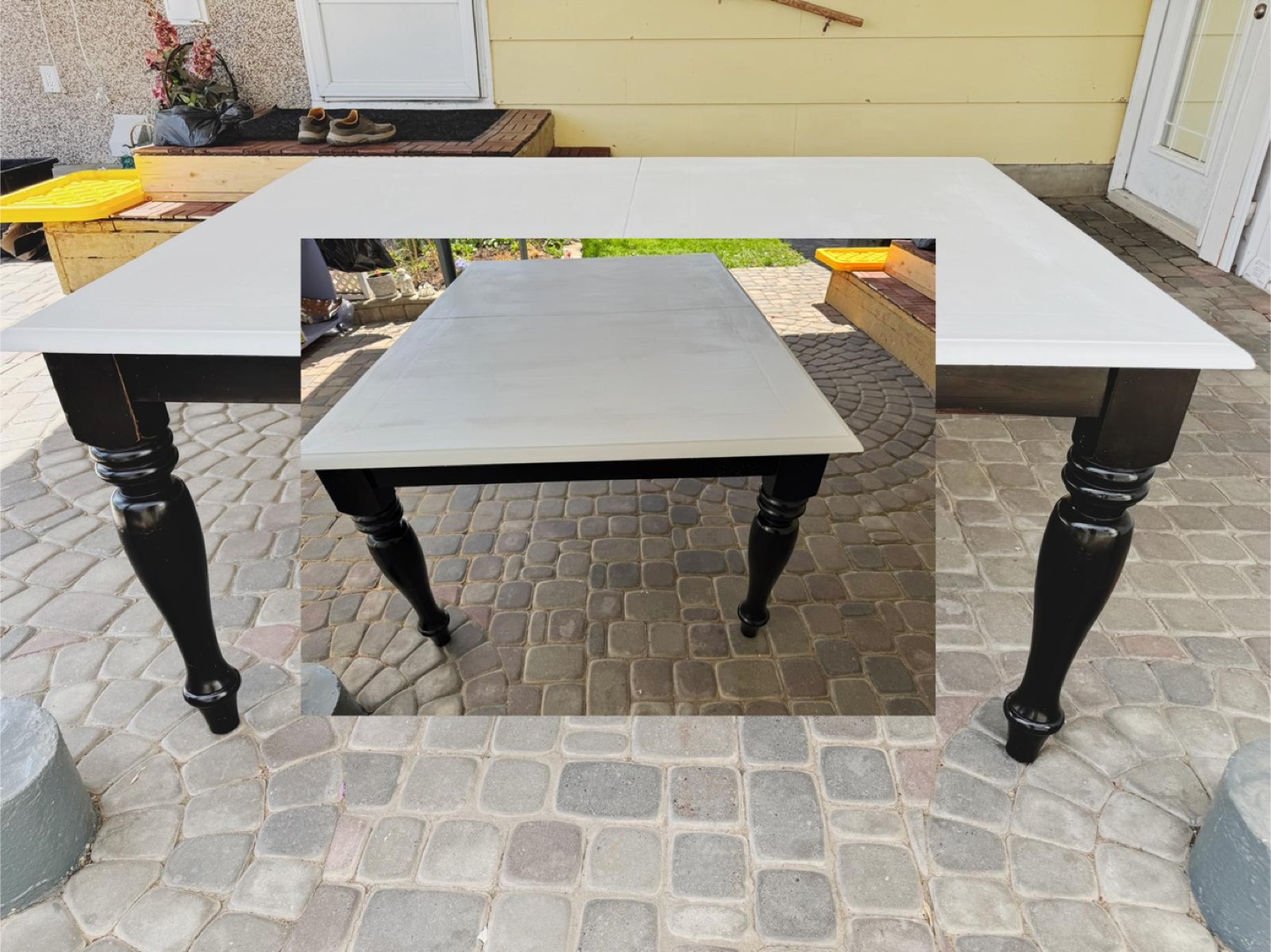 Farmhouse style dining table - photo 4