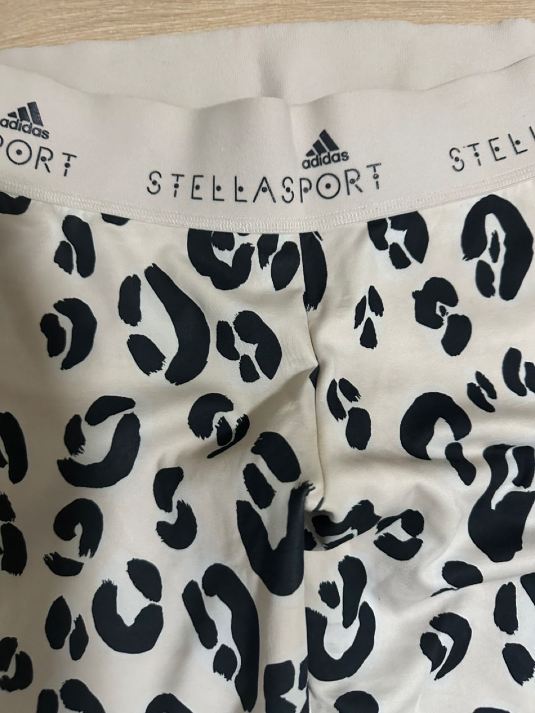 Adidas StellaSport Leopard Print Leggings - Medium - photo 2