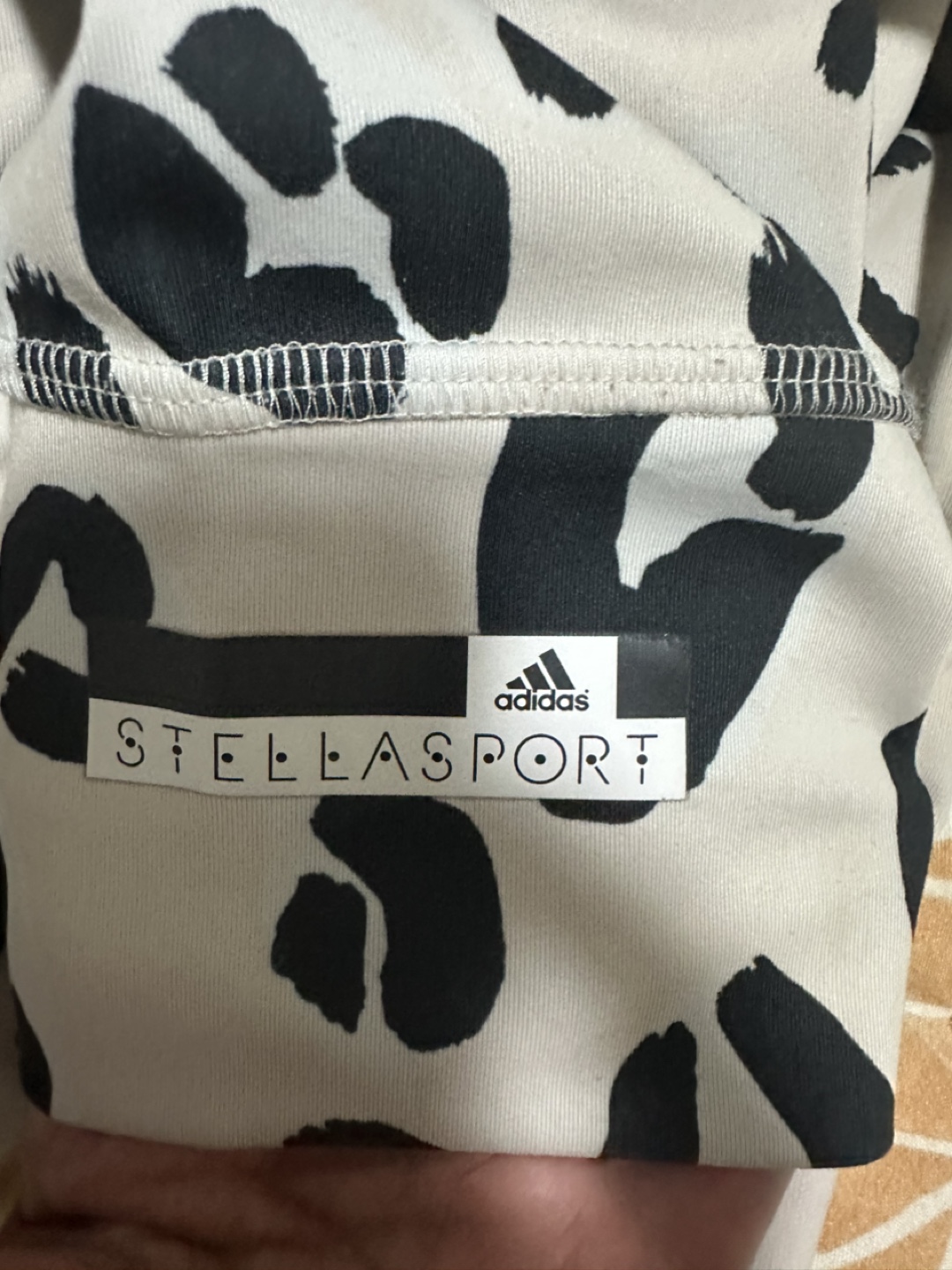 Adidas StellaSport Leopard Print Leggings - Medium - photo 4