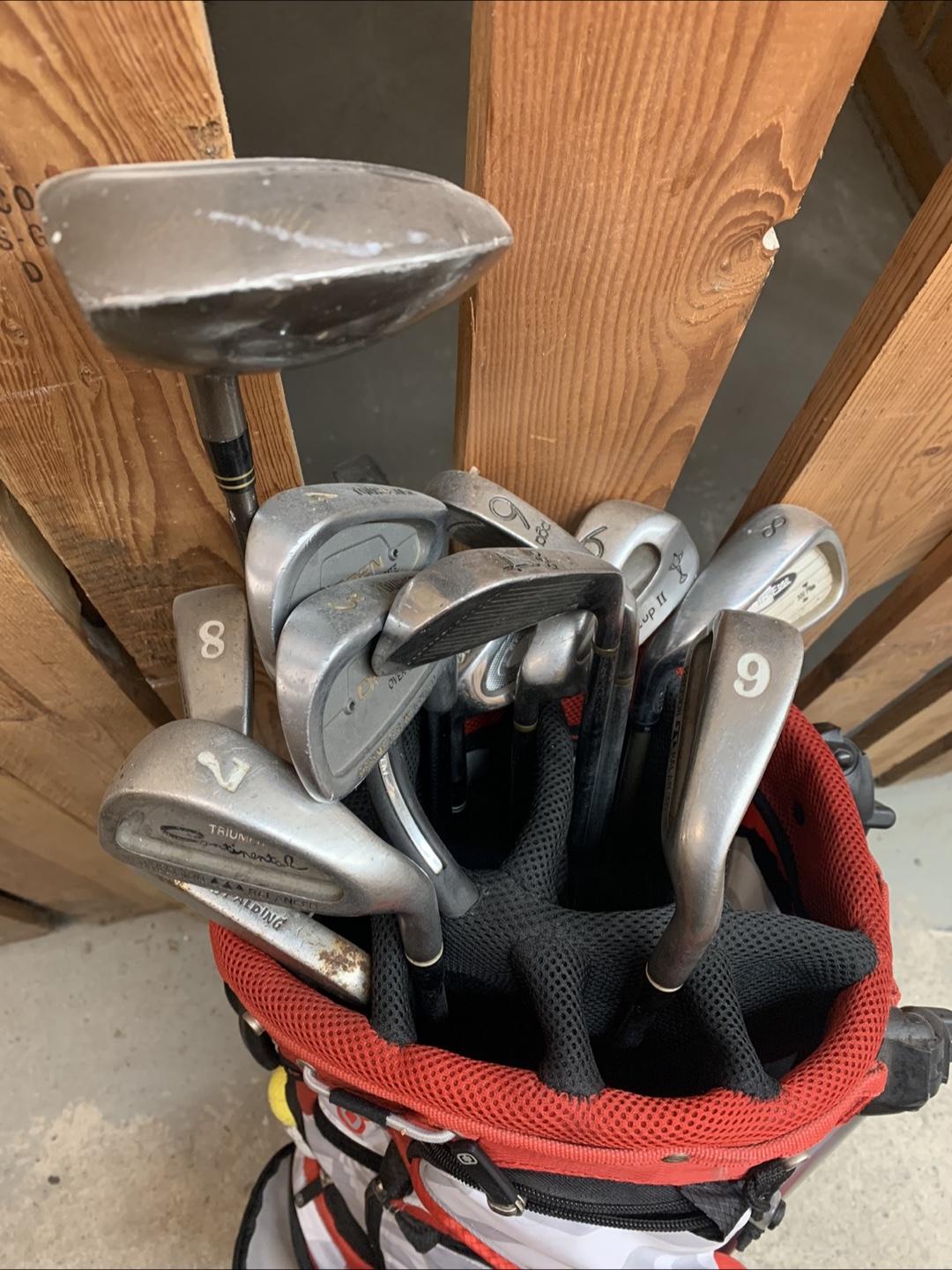 Used Golf Club Set with Bag