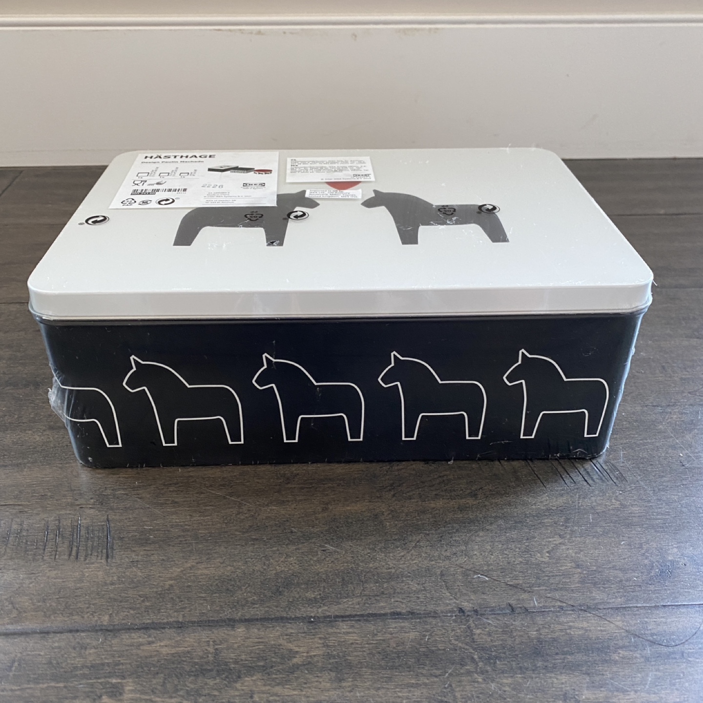 IKEA Hasthage 3 Metal Tin BoxesNew & Sealed - photo 3