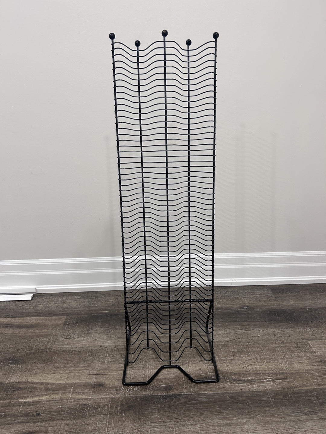 Black Metal CD Rack