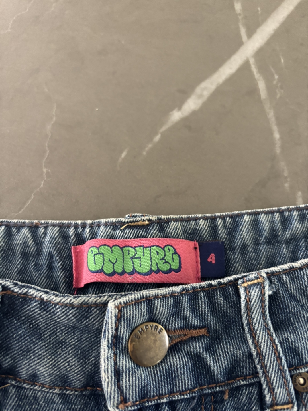 Empyre Boys Denim Jorts , Size 4 - photo 4