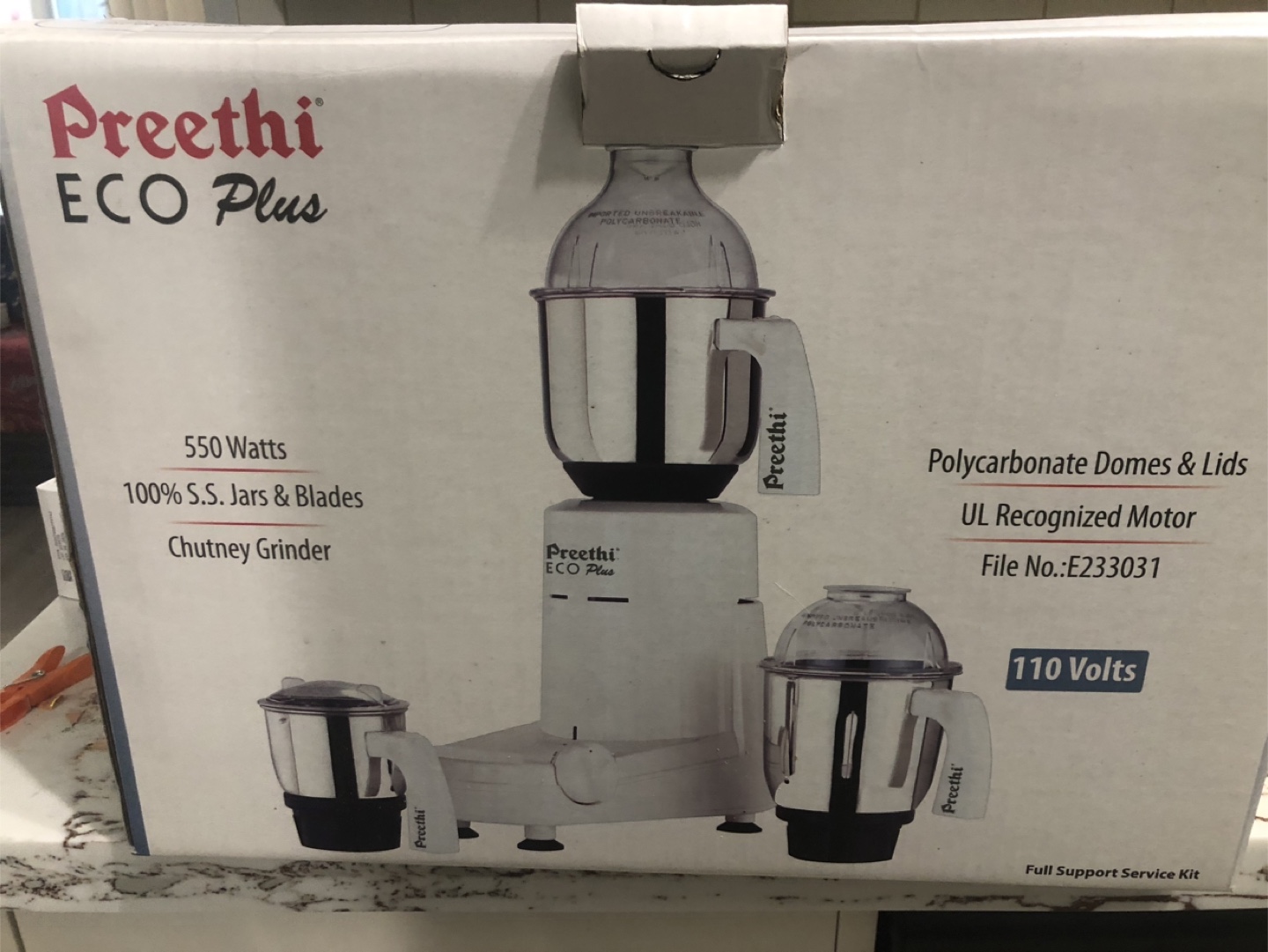 Preetchi ECO Plus 550 Watts Chutney Grinder