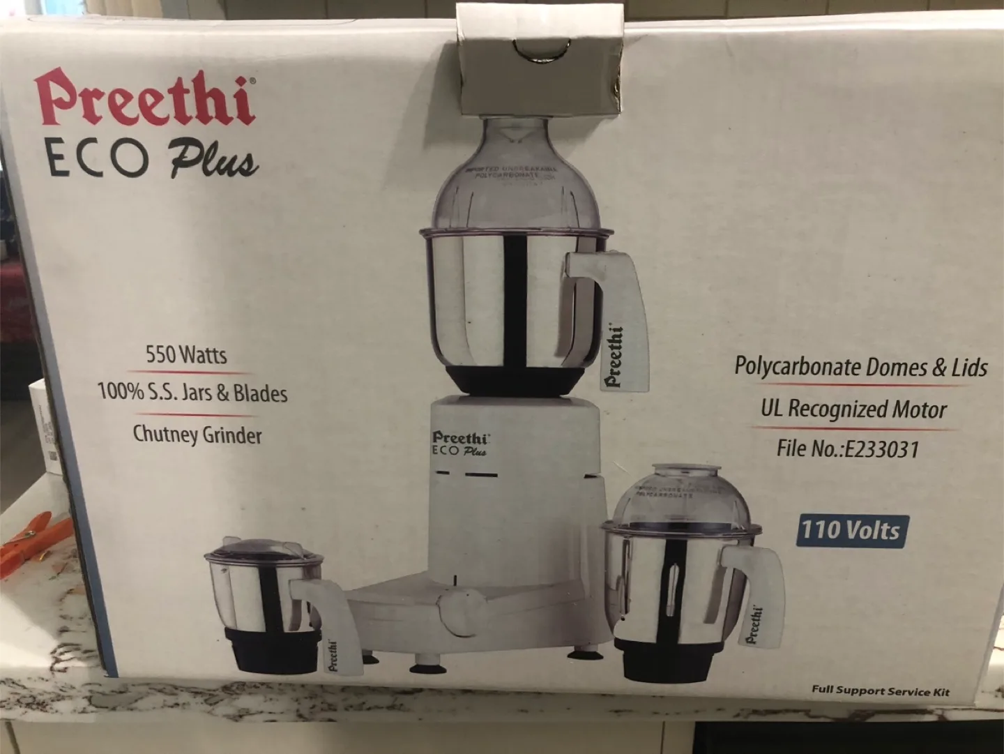 Preetchi ECO Plus 550 Watts Chutney Grinder thumbnail