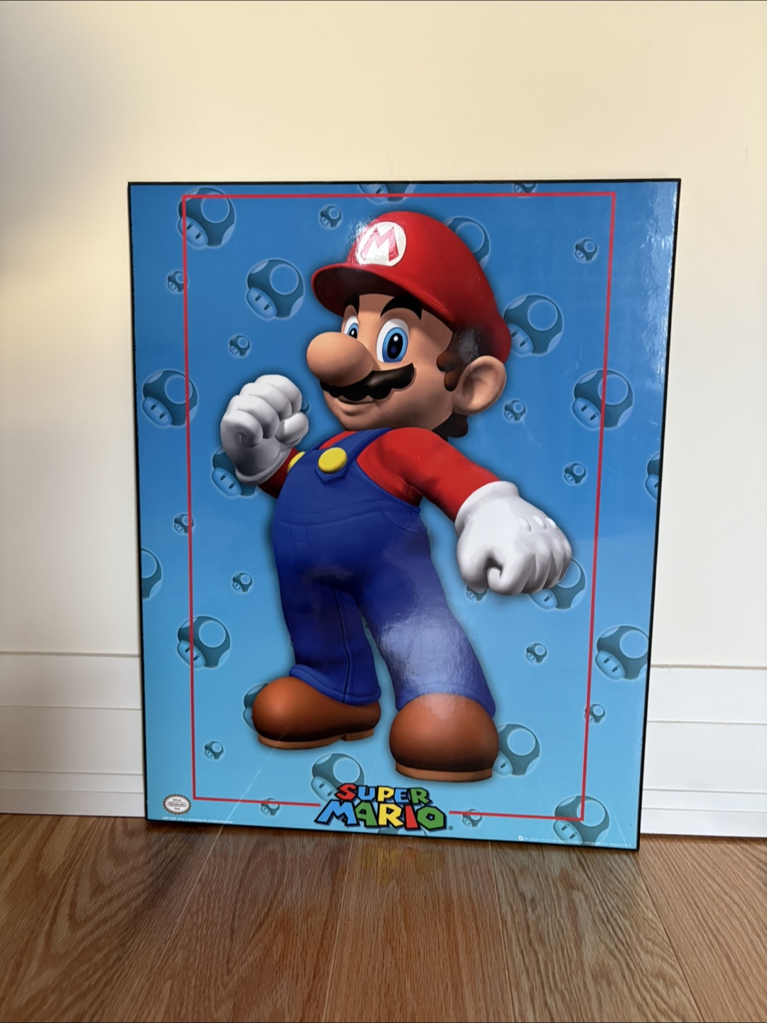 Super Mario Plaque