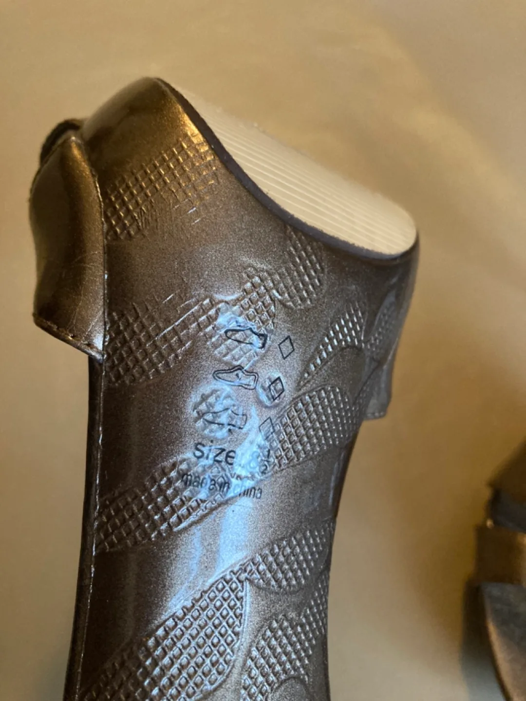 Michael Antonio Bronze Rhinestone Sandals image indicator(6)