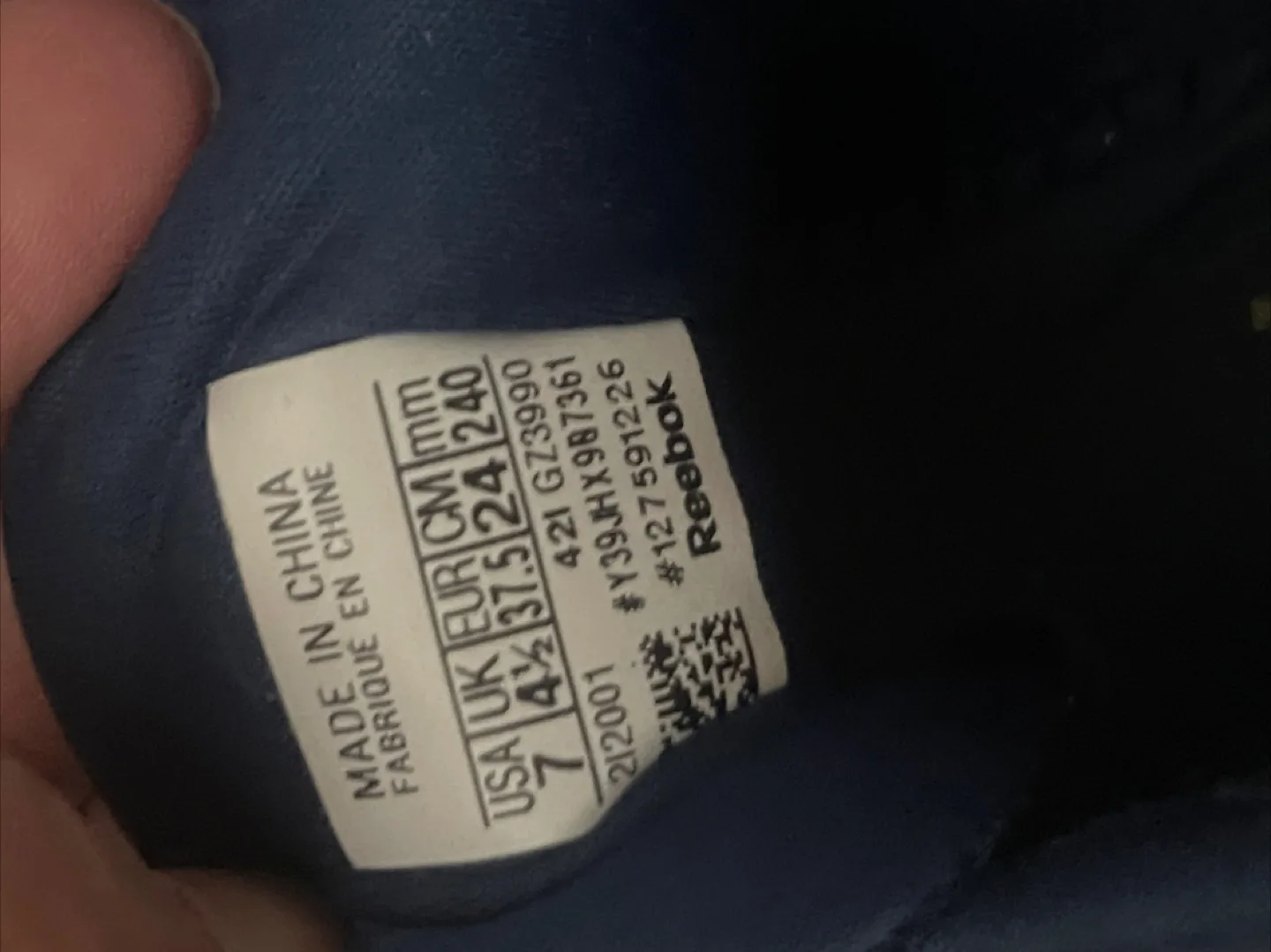 Women's Reebok Running Shoes - Size 7 image indicator(4)