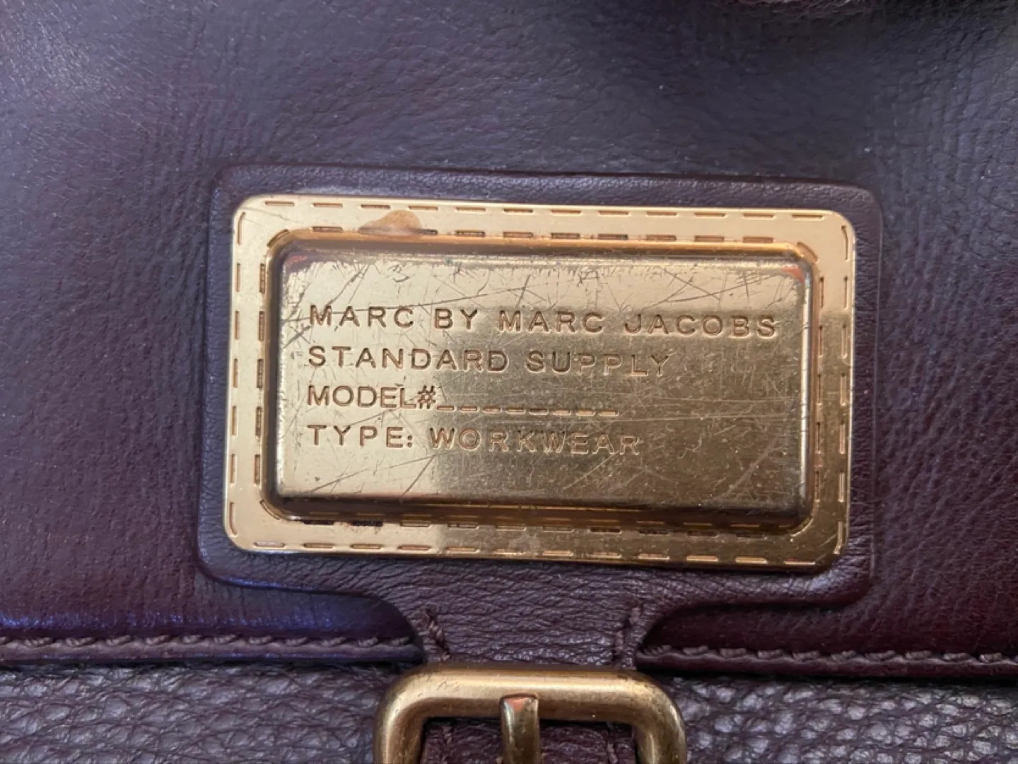 Marc by Marc Jacobs Leather Tote Bag image indicator(8)