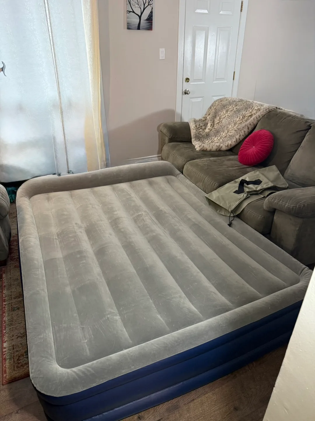 Ozark Trail Queen Double High Airbed with Built-in Pump thumbnail