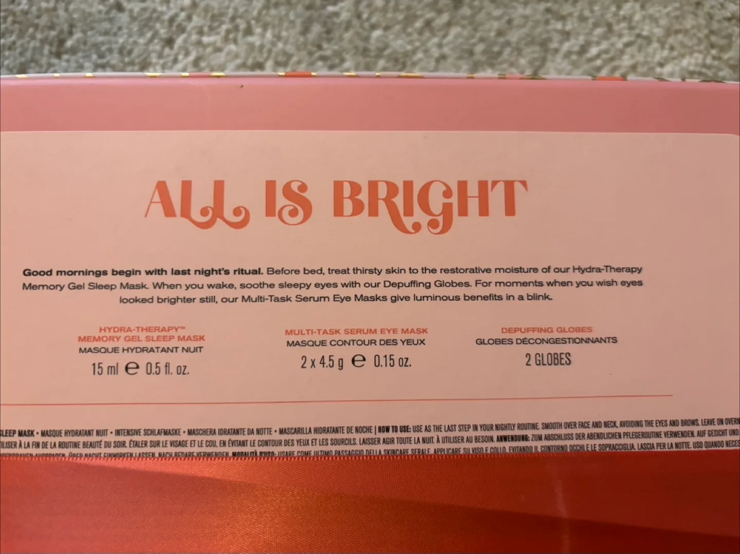 🧡 Erno Laszlo Face Globes All is Bright Holiday Set image indicator(4)