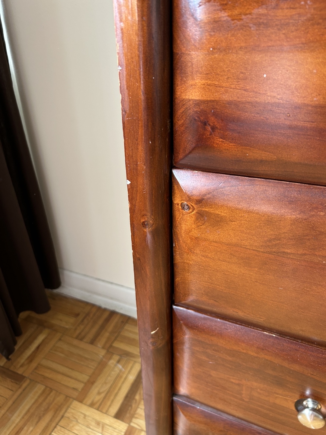 Solid Wood 6-Drawer Chest of Drawers - photo 2