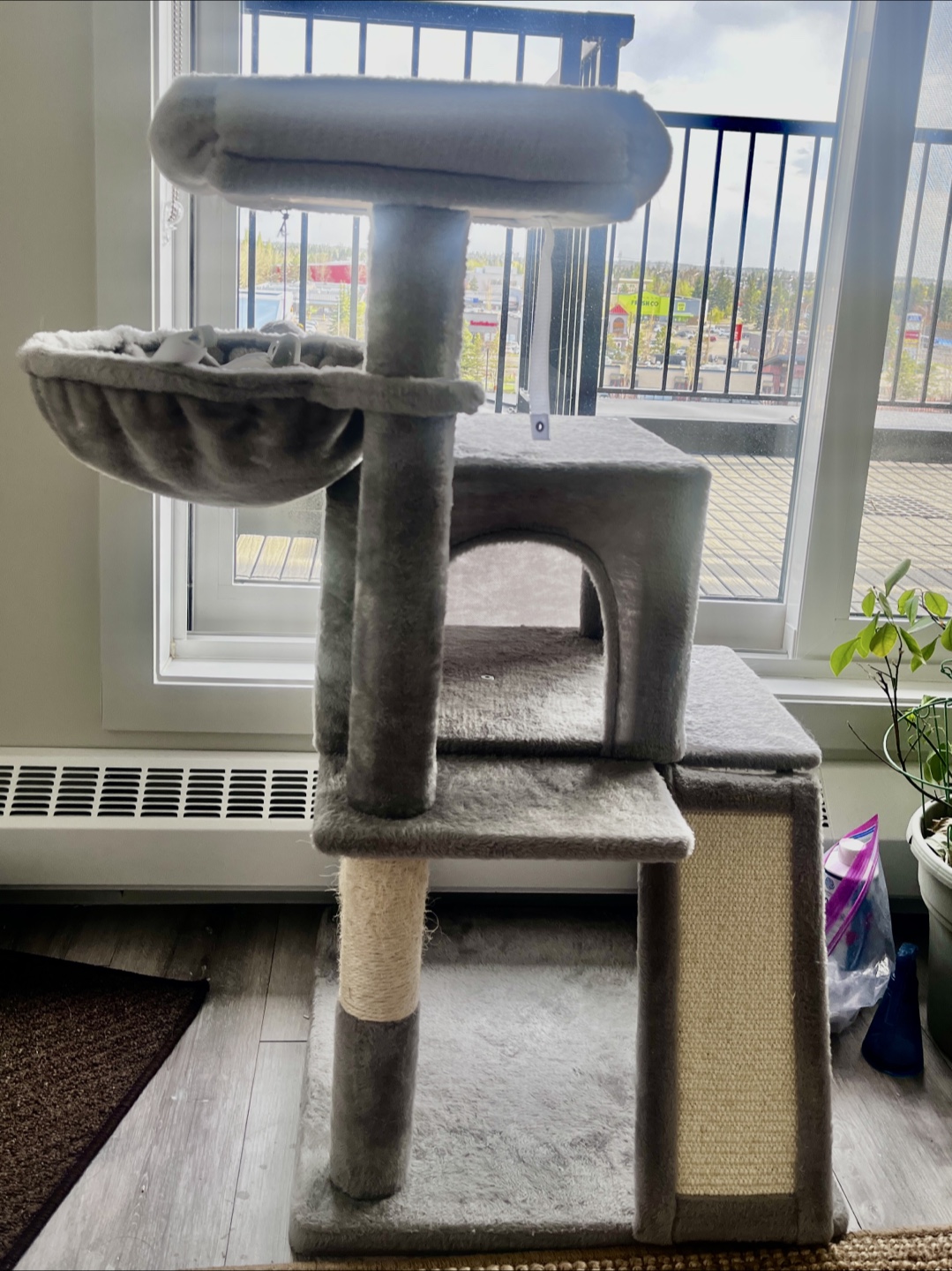 Grey Cat Tree Condo - photo 2