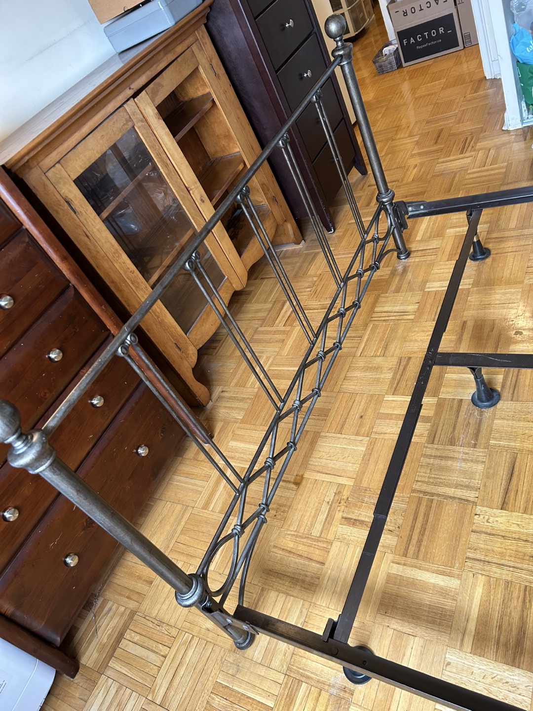 Queen Metal Bed Frame with Headboard - photo 5