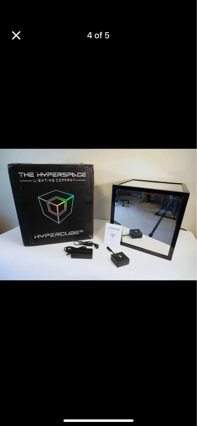 Hyperspace Hypercube LED Cube 15 thumbnail