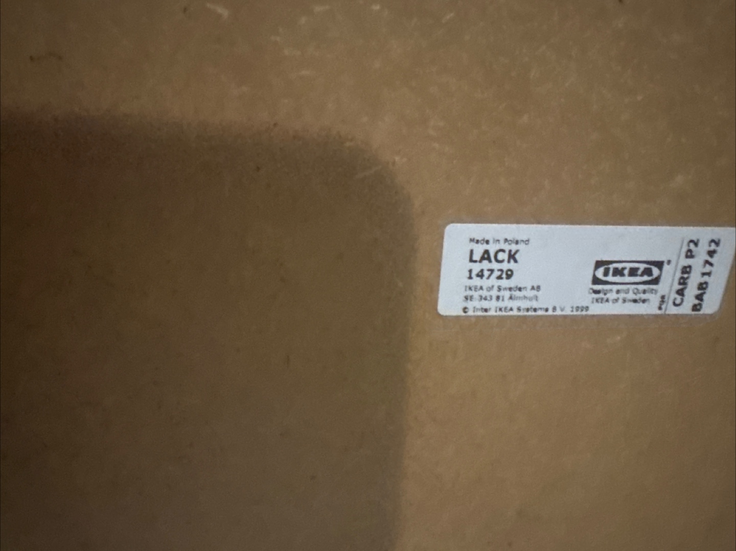 IKEA Lack Side Table - White - photo 4