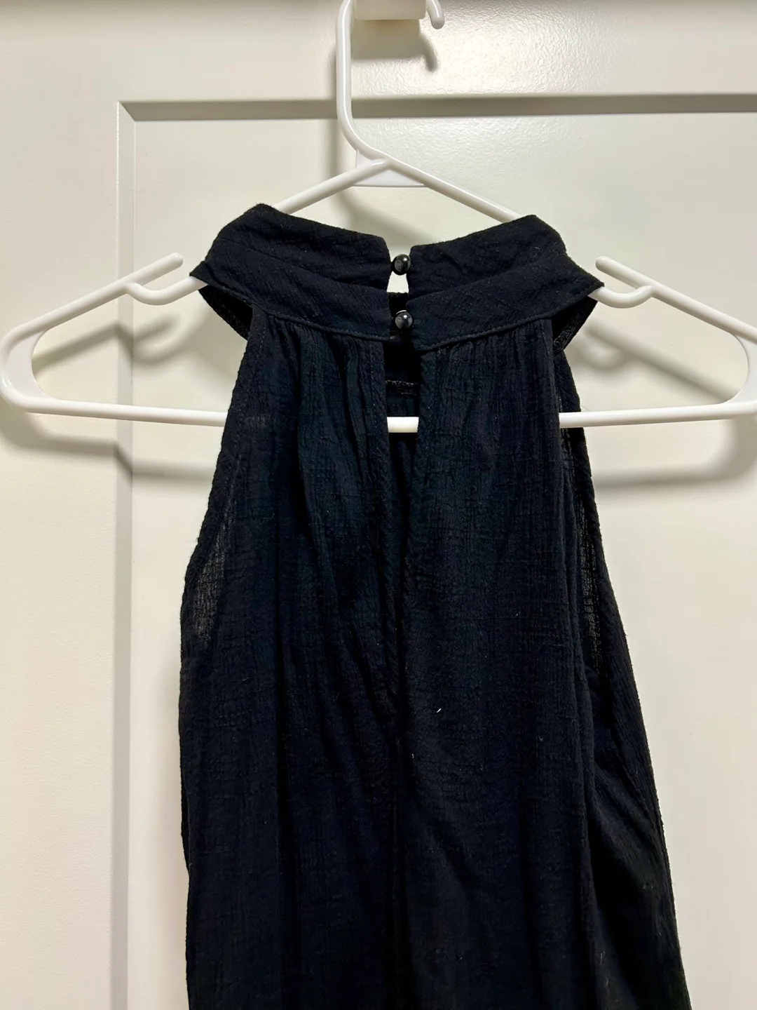 Black Halter Neck Mini Dress image indicator(2)