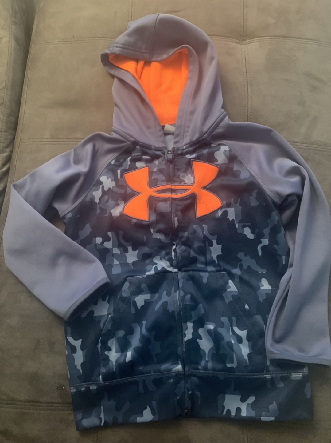 Under Armour Boys' Zip-Up Hoodie, Size 6