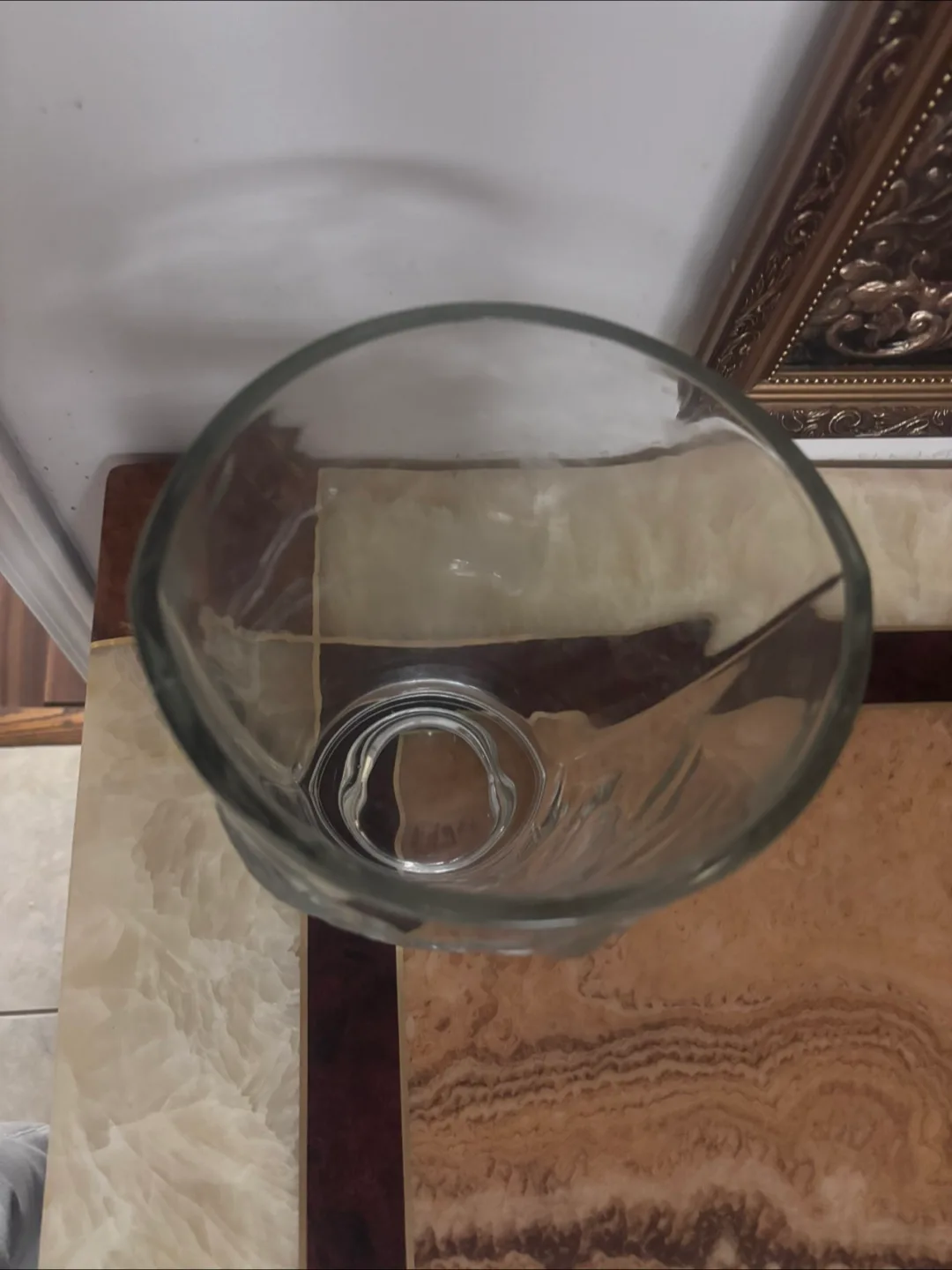 Etched Glass Vase with Roses image indicator(3)