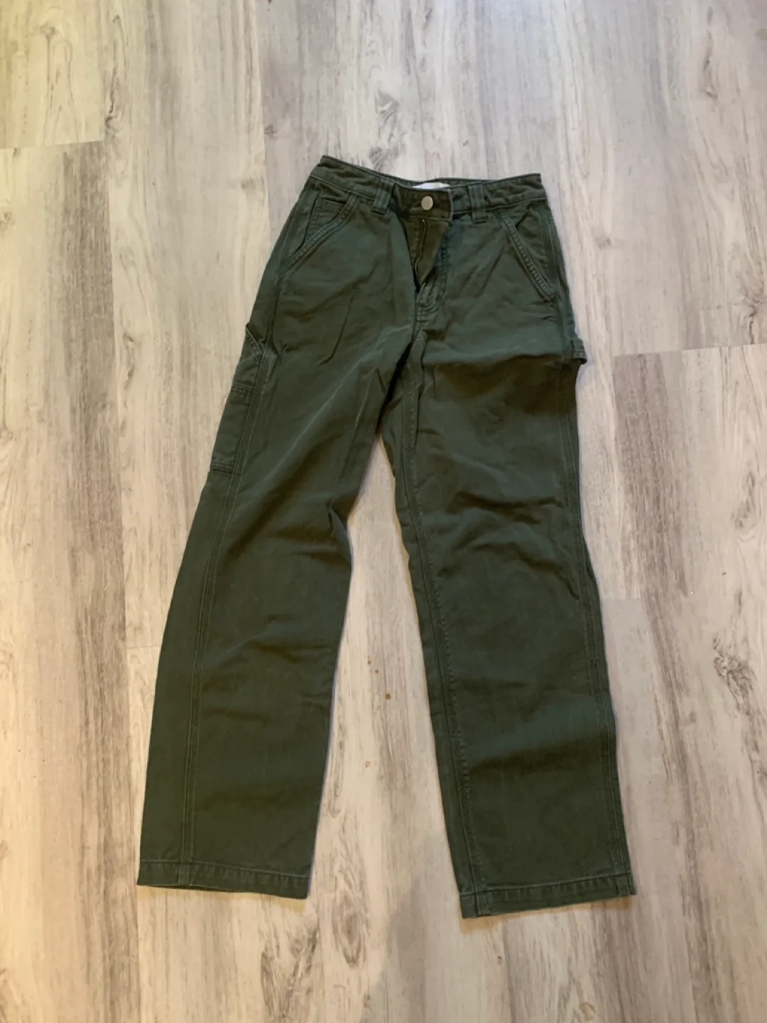 Aritzia Greenwich Pant - Size 0 - Olive Green image indicator(5)