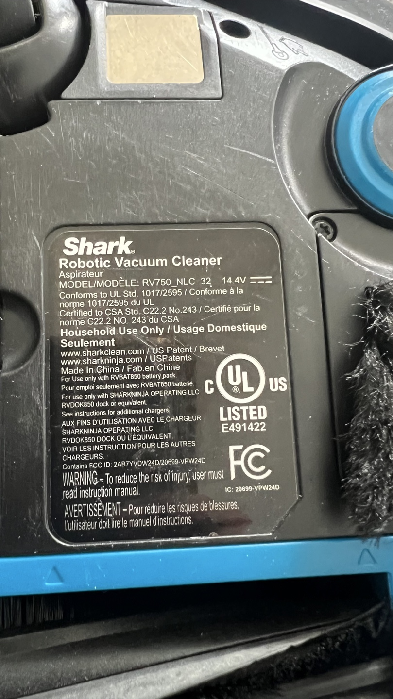 Shark RV750 Robotic Vacuum Cleaner - photo 4