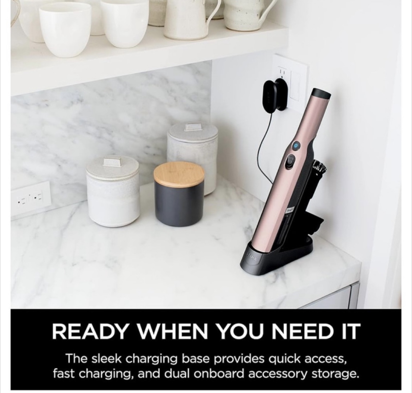 Shark WANDVAC Cordless Hand Vac Lightweight and Portable