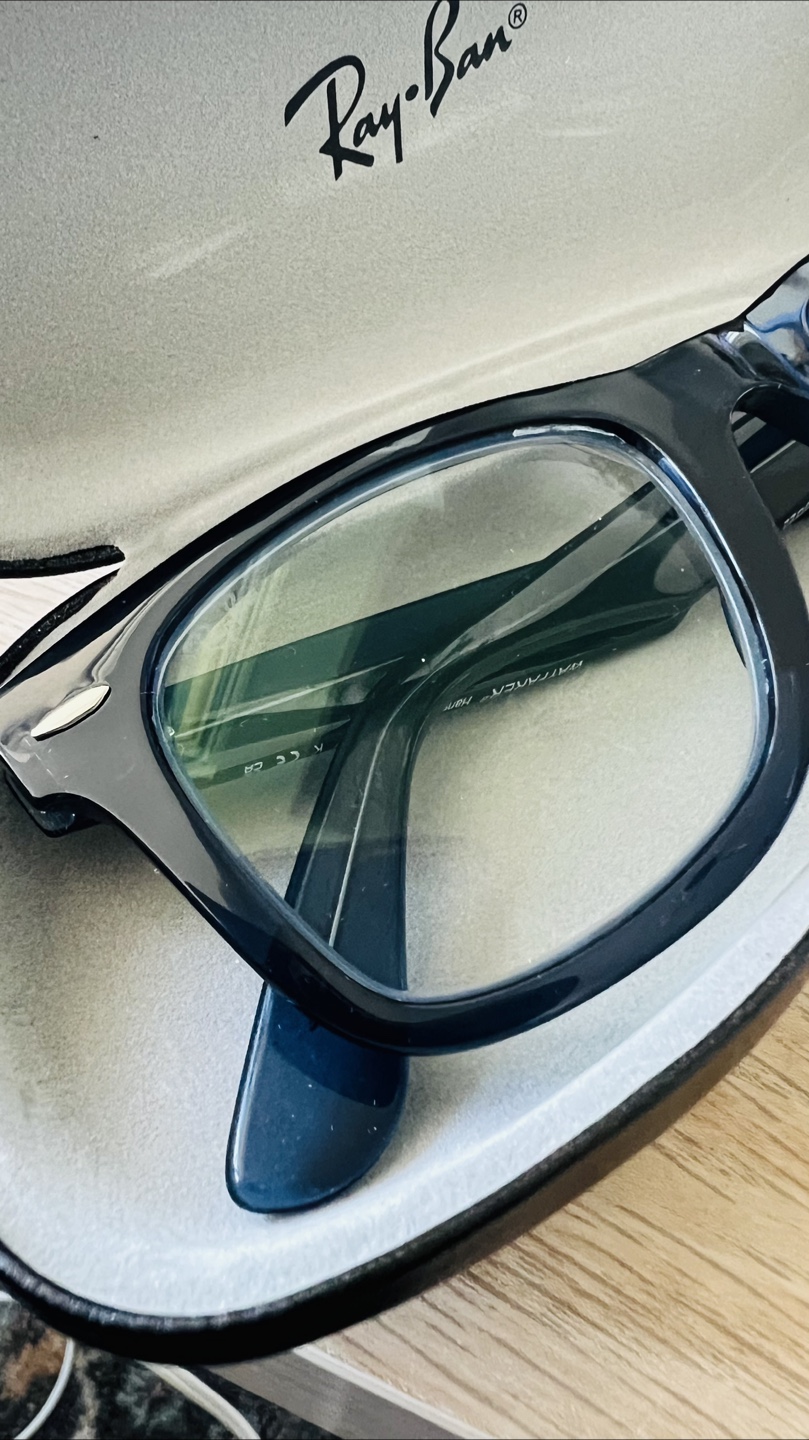 Ray-Ban Wayfarer Glasses in dark blue - photo 4
