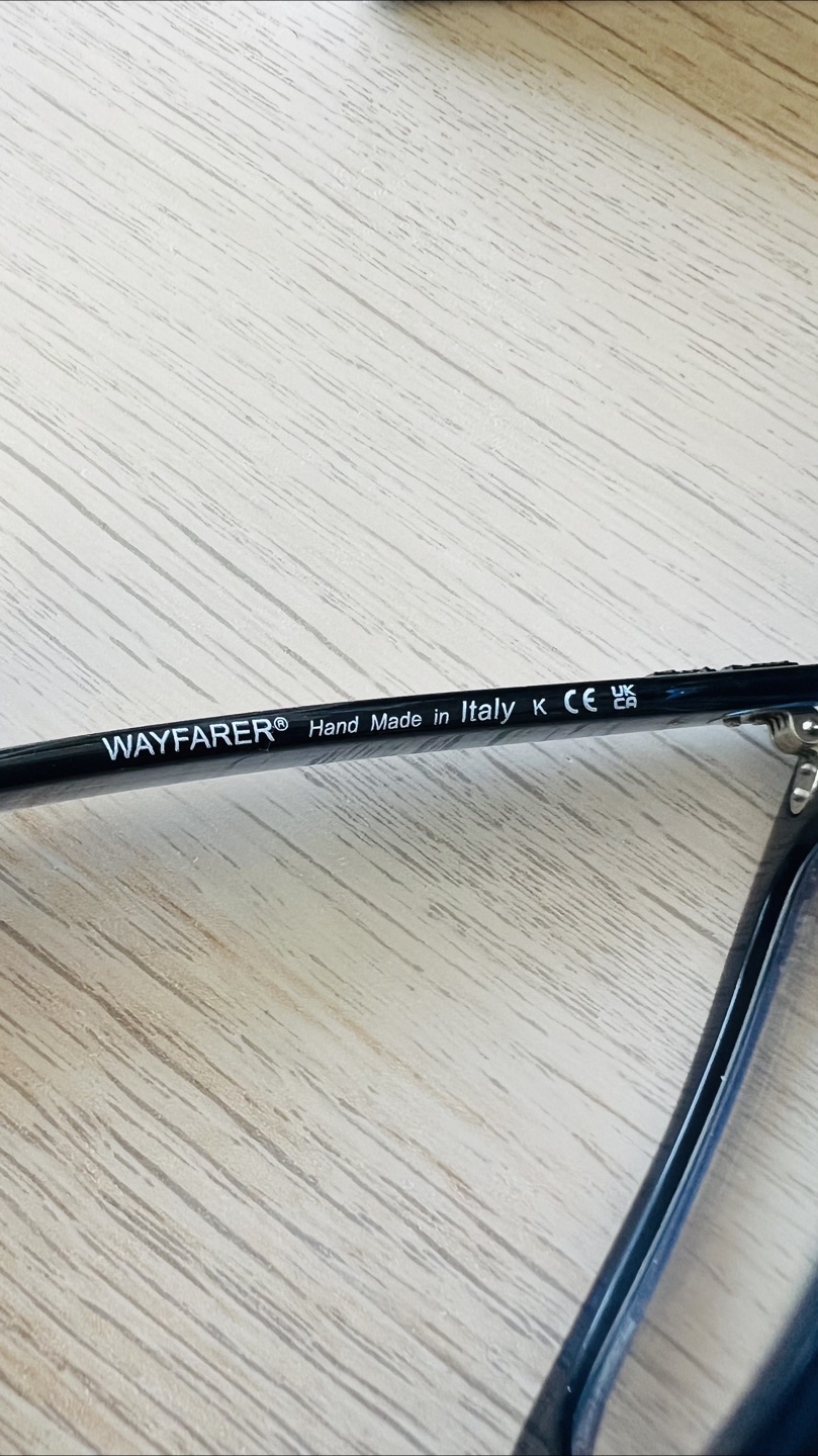 Ray-Ban Wayfarer Glasses in dark blue - photo 3