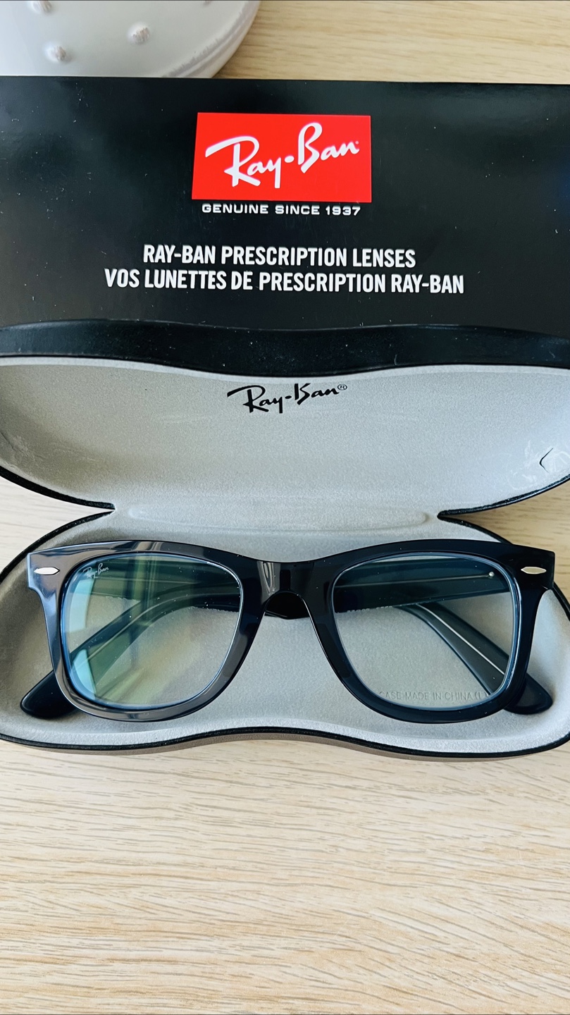 Ray-Ban Wayfarer Glasses in dark blue - photo 2