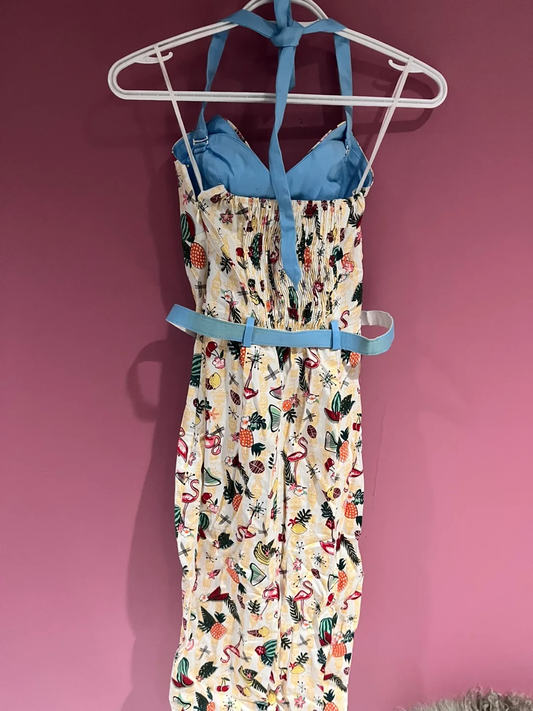 Collectif Tropical Halter Dress image indicator(2)