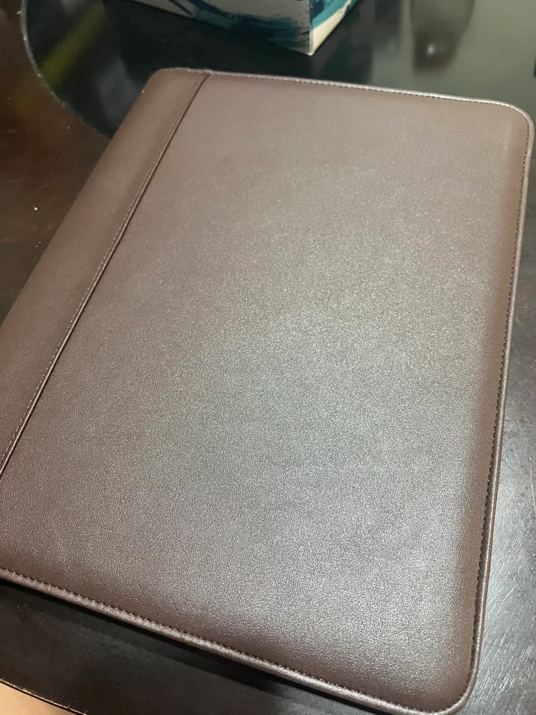 Brown Leather folder image indicator(2)
