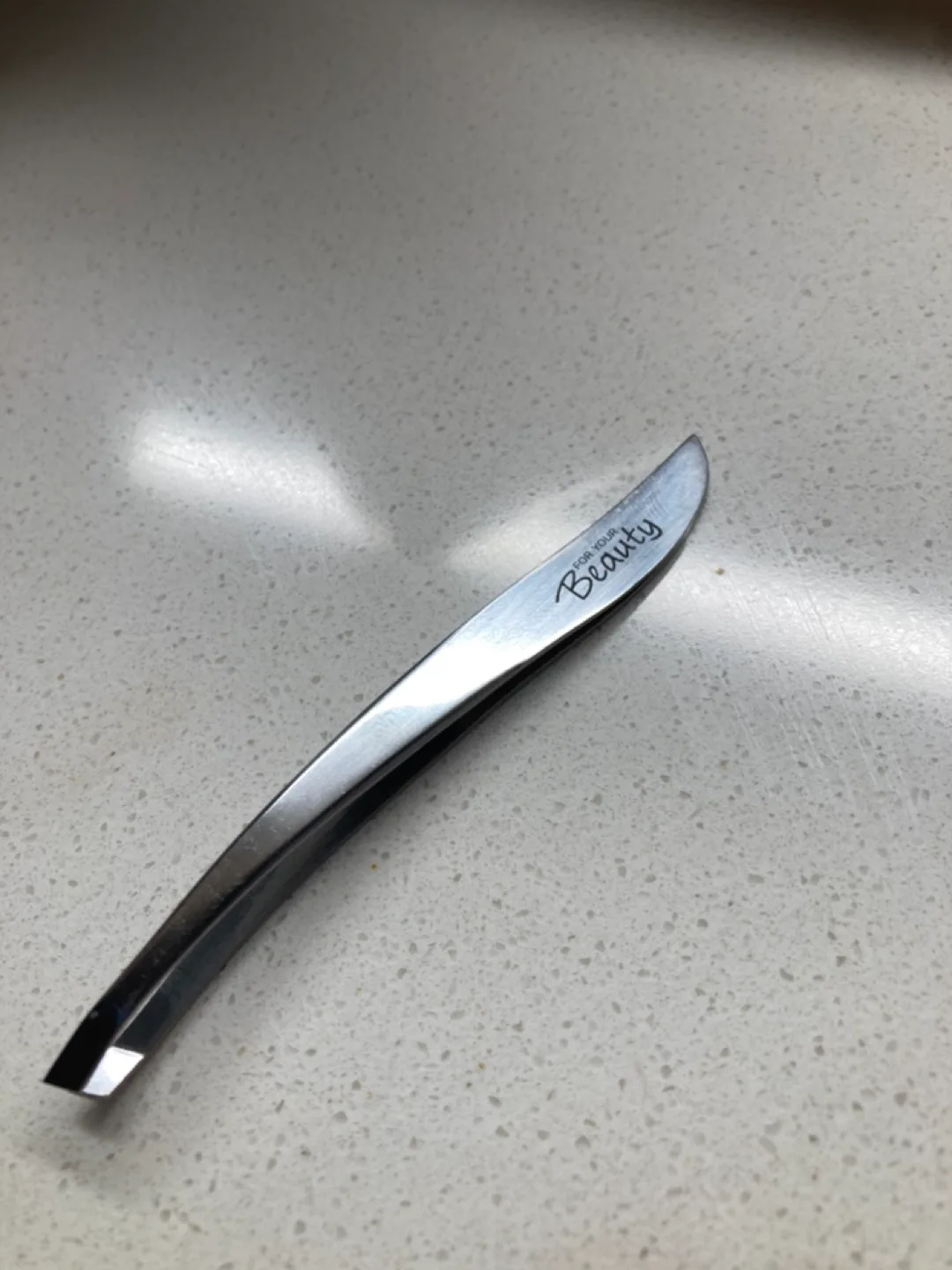 Stainless Steel Slant Tweezer image indicator(2)