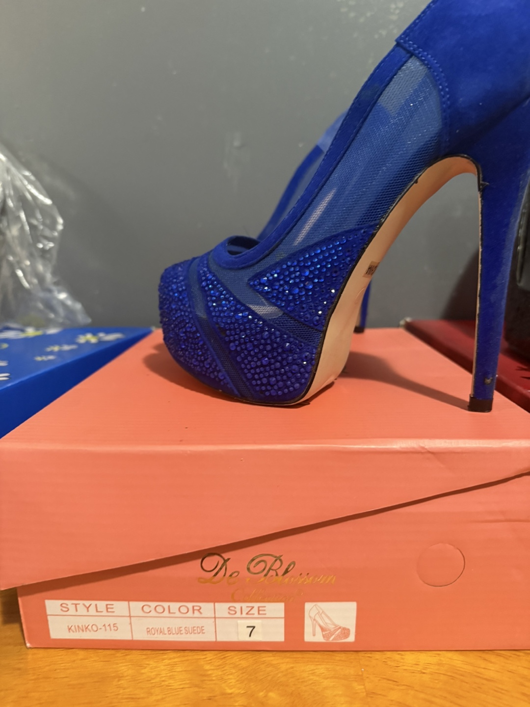 Royal Blue Suede - photo 3