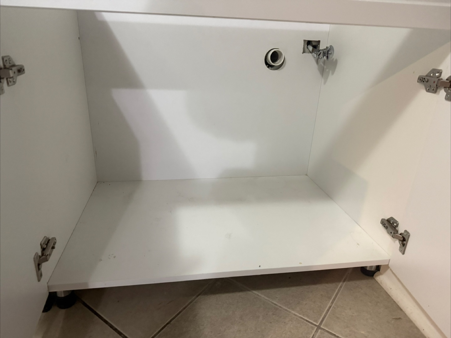 White Corner Kitchen Cabinet Set - photo 3