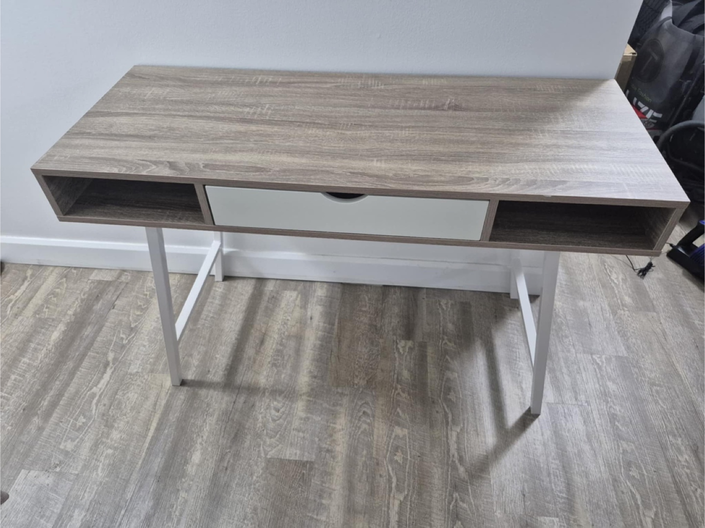 Modern Writing Desk with Storage - photo 4