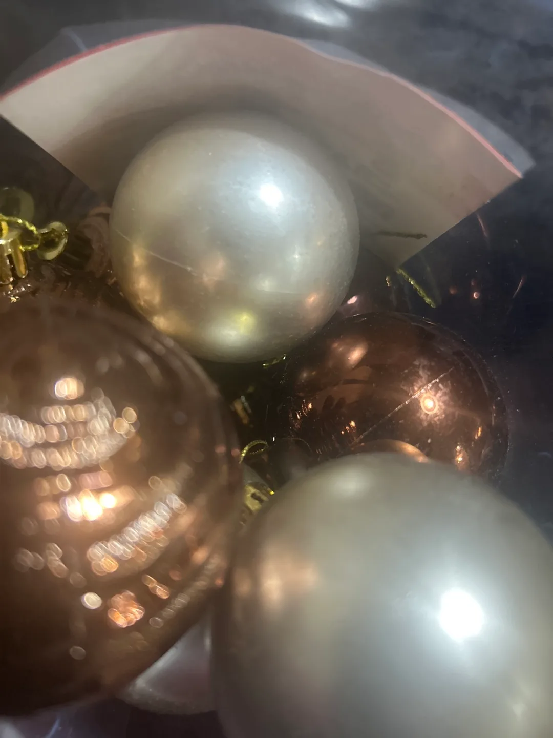 #freecycle Set of Christmas Ornaments image indicator(3)