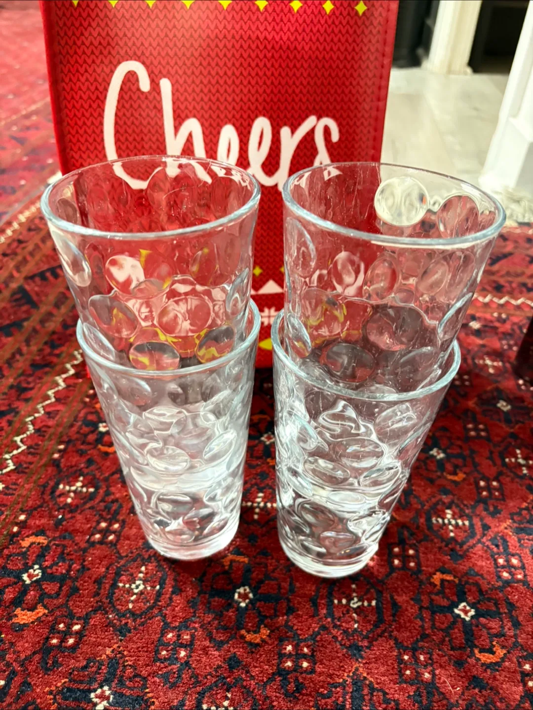 Set of Four Glass Tumblers thumbnail
