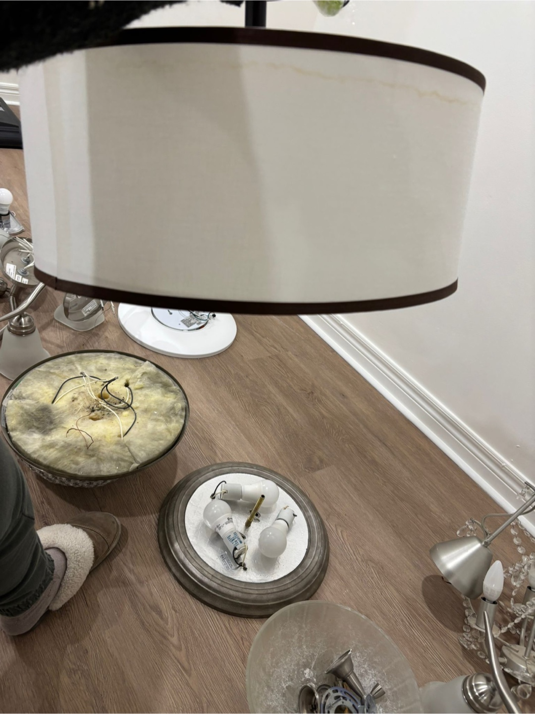 Drum Pendant Light Fixture