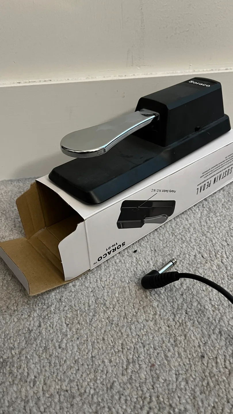 SORACO Sustain Pedal for Electronic Keyboards thumbnail