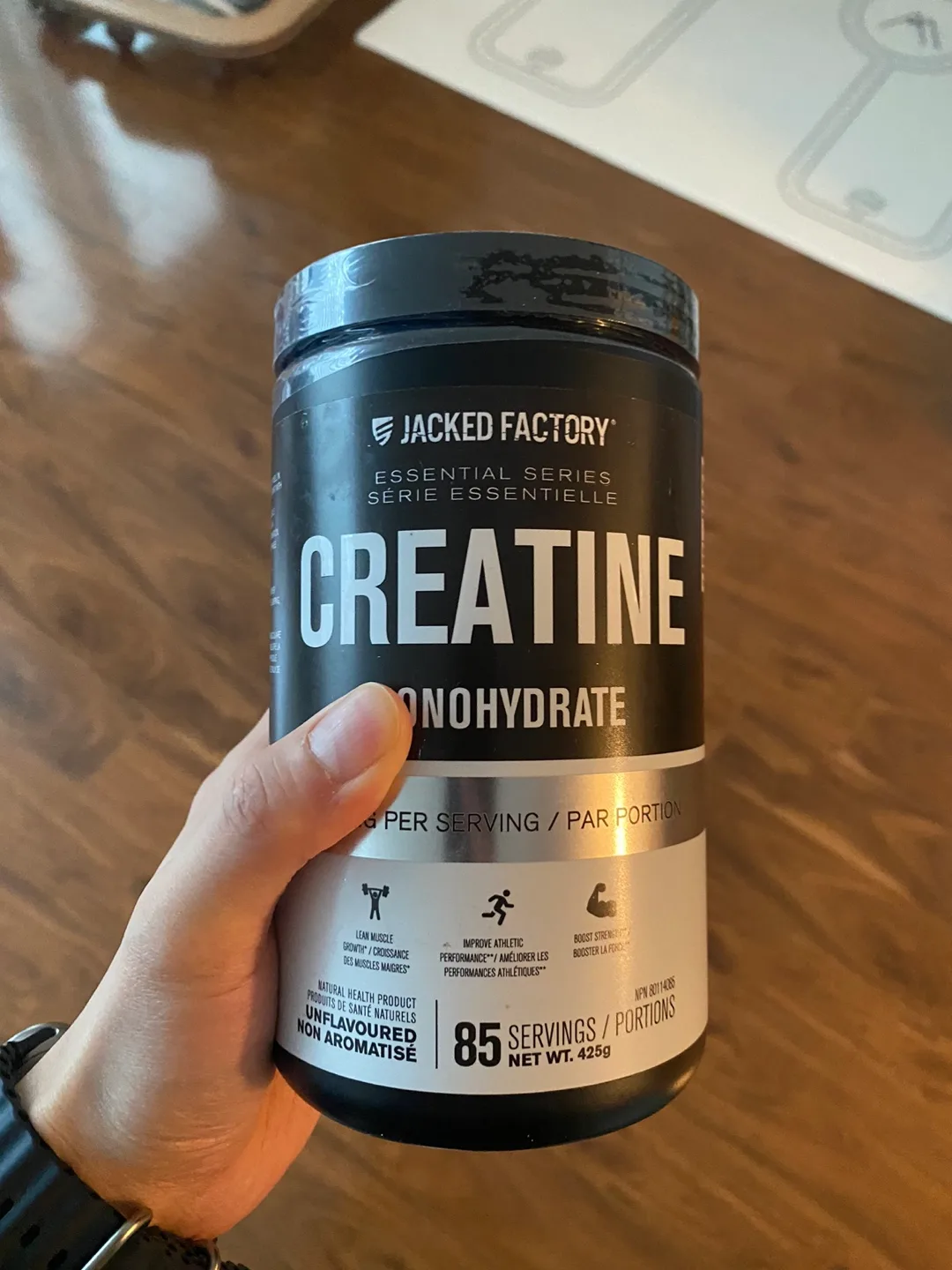 Jacked Factory Creatine Monohydrate - 85 Servings thumbnail