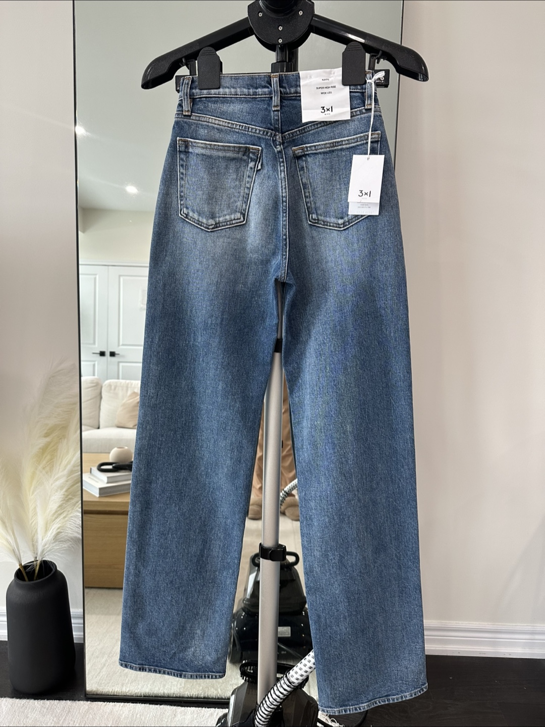3x1 Kate Super High Rise Wide Leg Jeans Size 23 NWT - photo 2