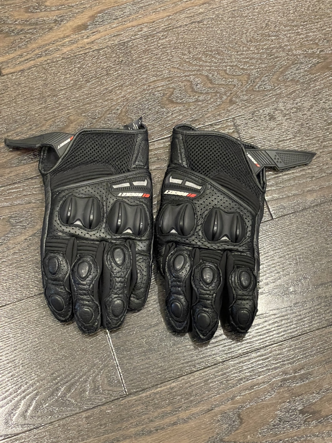Men's Leather Motorcycle Gloves