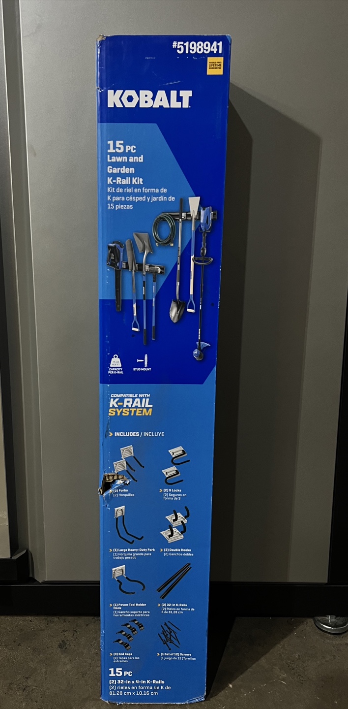 Kobalt 15-Piece Lawn and Garden K-Rail Kit - photo 4
