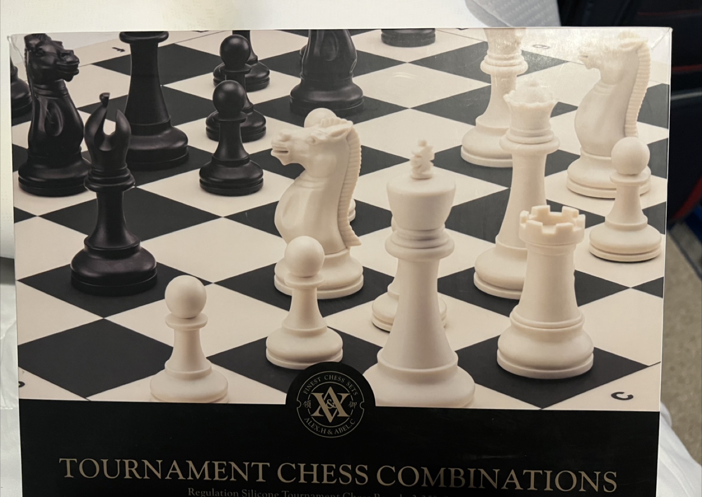 A&A Chess Tournament Set - 20"x20" Foldable Silicone Board - photo 4
